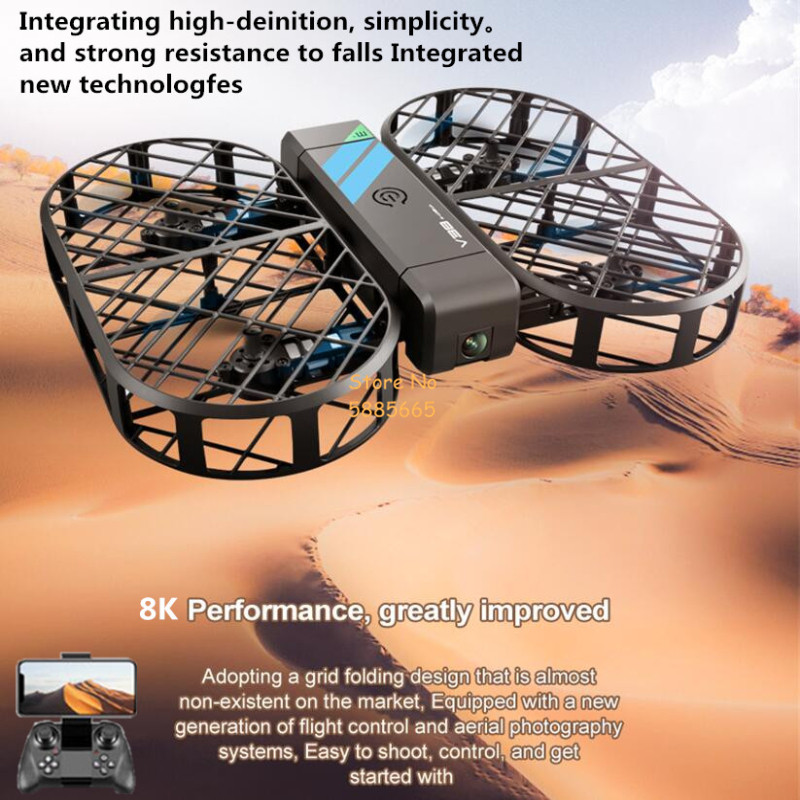 Drone Racing Camera - 8K HD-Kamera 360° ° Schutz Optischer