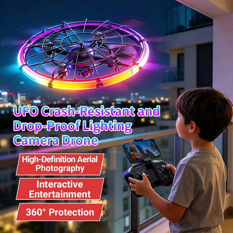 Drone Racing Camera - JJRC H145 UFO RC-Drohne mit Dual-HD-Objektiv,
